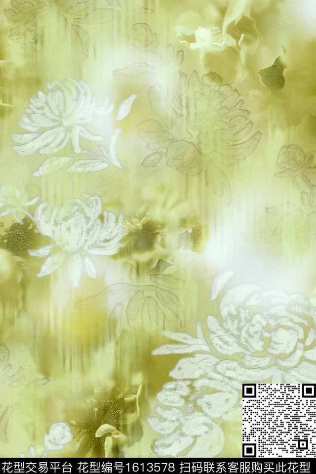 印花花型下载（图片编号: 1613578） - 瓦栏（Walan）