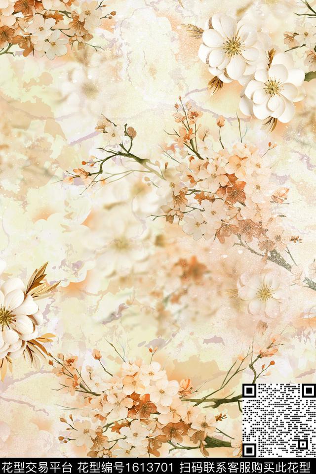 印花花型下载（图片编号: 1613701） - 瓦栏（Walan）
