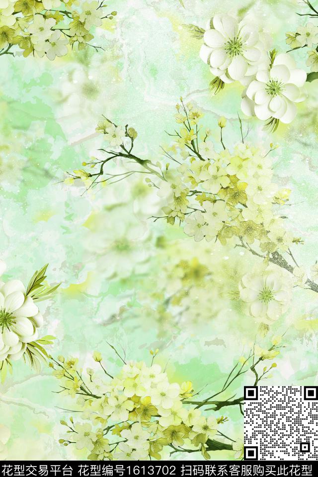 印花花型下载（图片编号: 1613702） - 瓦栏（Walan）