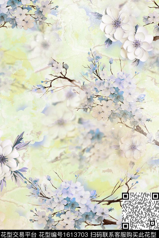 印花花型下载（图片编号: 1613703） - 瓦栏（Walan）