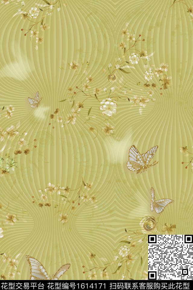 印花花型下载（图片编号: 1614171） - 瓦栏（Walan）