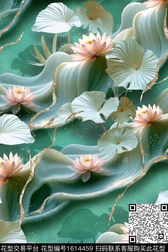 印花花型下载（图片编号: 1614459） - 瓦栏（Walan）