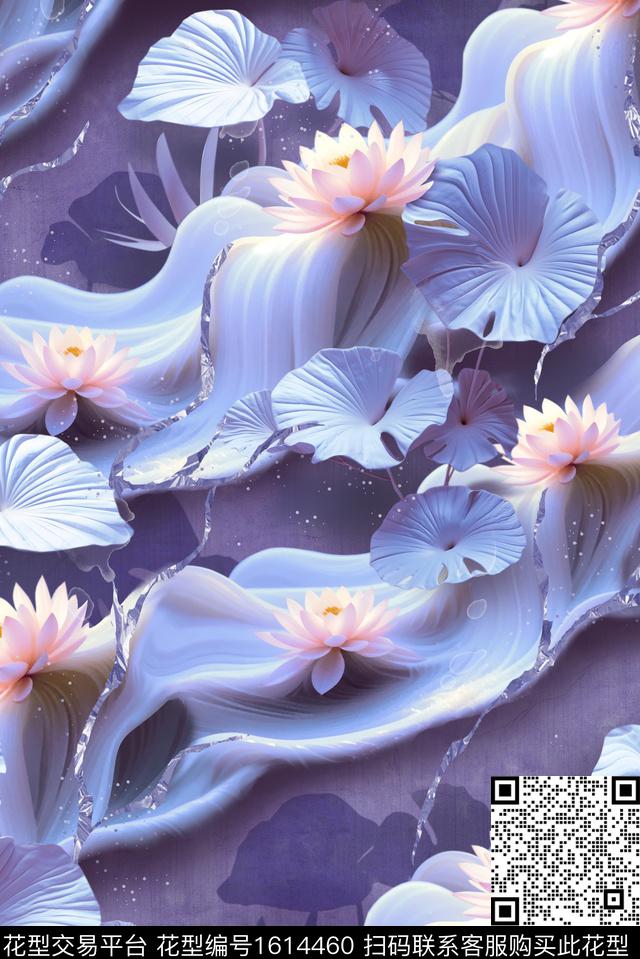 印花花型下载（图片编号: 1614460） - 瓦栏（Walan）