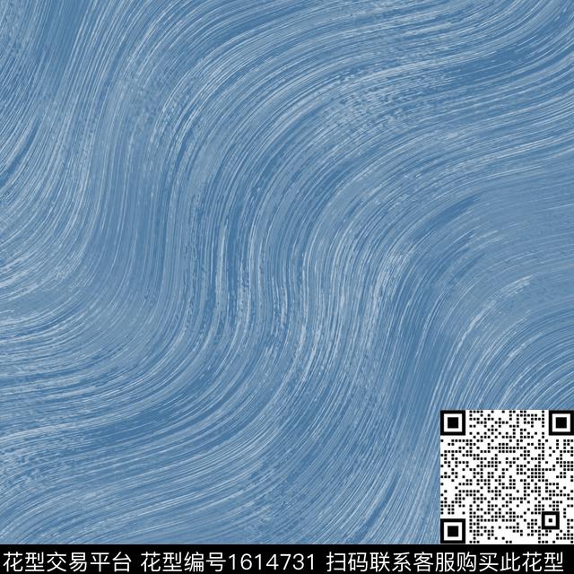 时尚肌理笔触数码印花花型下载（图片编号: 1614731） - 瓦栏（Walan）