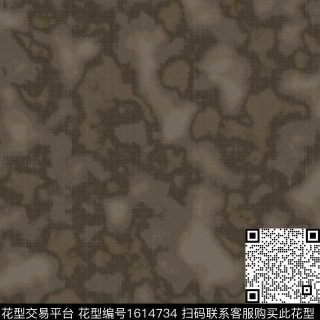 肌理抽象摩卡数码印花花型下载（图片编号: 1614734） - 瓦栏（Walan）