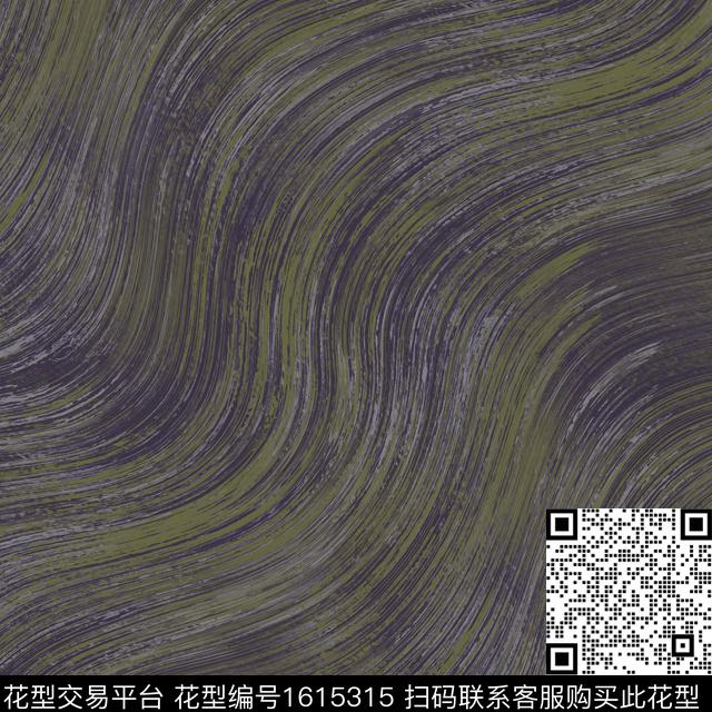 肌理波浪纹抽象数码印花花型下载（图片编号: 1615315） - 瓦栏（Walan）
