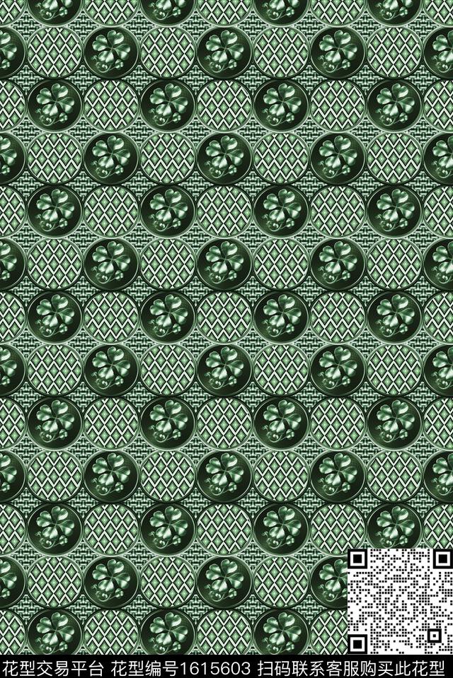 印花花型下载（图片编号: 1615603） - 瓦栏（Walan）