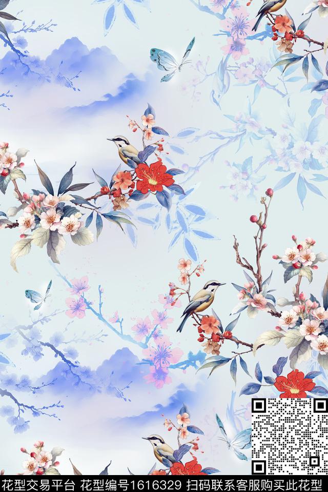 印花花型下载（图片编号: 1616329） - 瓦栏（Walan）
