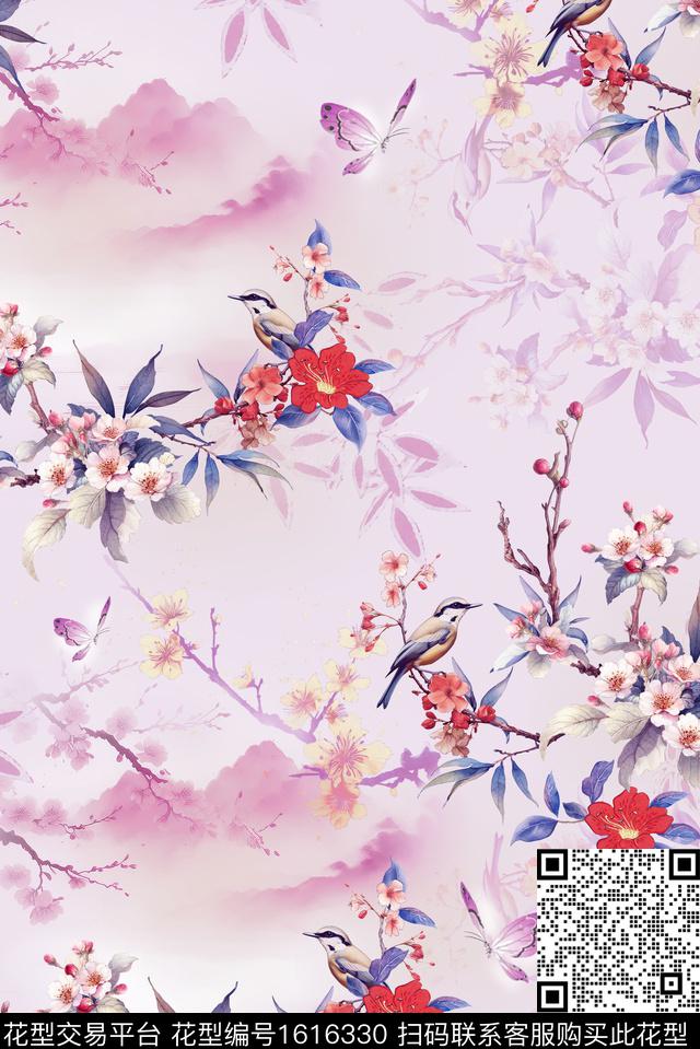 印花花型下载（图片编号: 1616330） - 瓦栏（Walan）