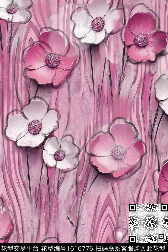 印花花型下载（图片编号: 1616776） - 瓦栏（Walan）