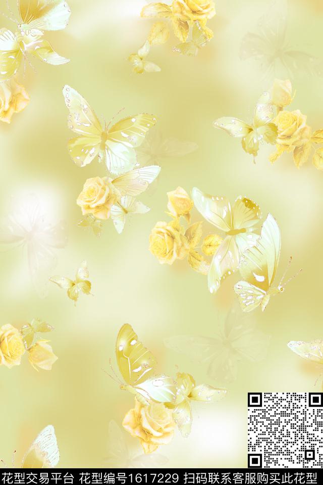印花花型下载（图片编号: 1617229） - 瓦栏（Walan）