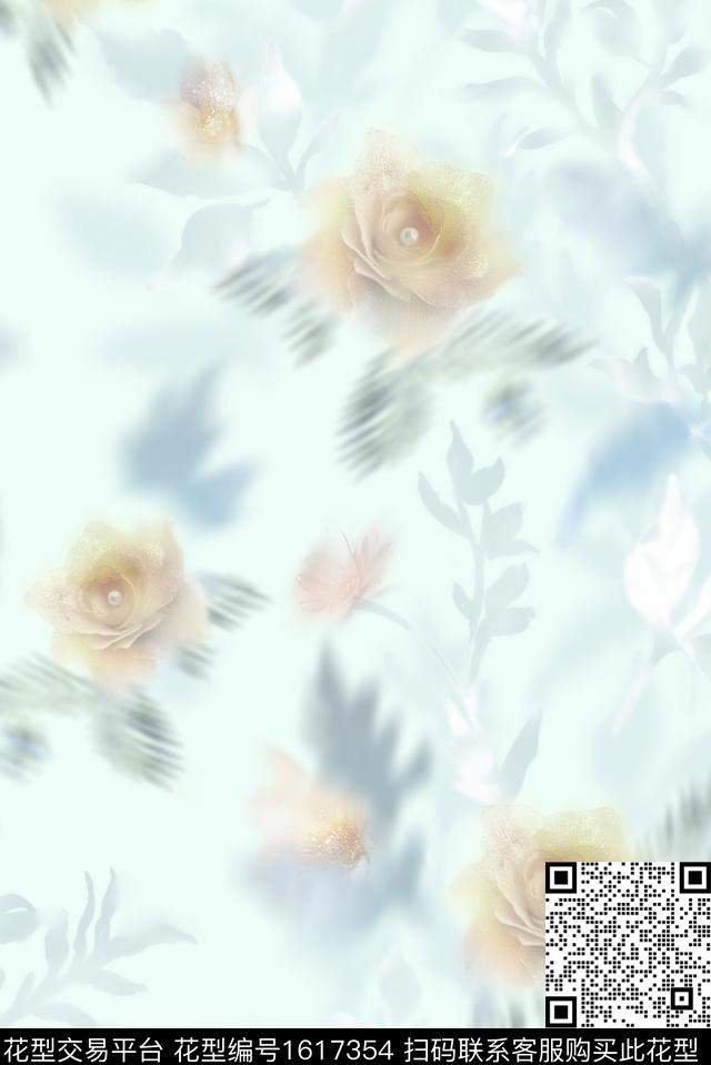 印花花型下载（图片编号: 1617354） - 瓦栏（Walan）