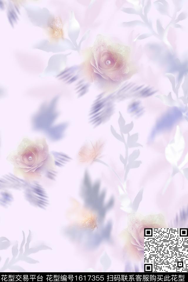 印花花型下载（图片编号: 1617355） - 瓦栏（Walan）