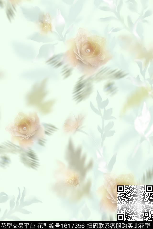 印花花型下载（图片编号: 1617356） - 瓦栏（Walan）