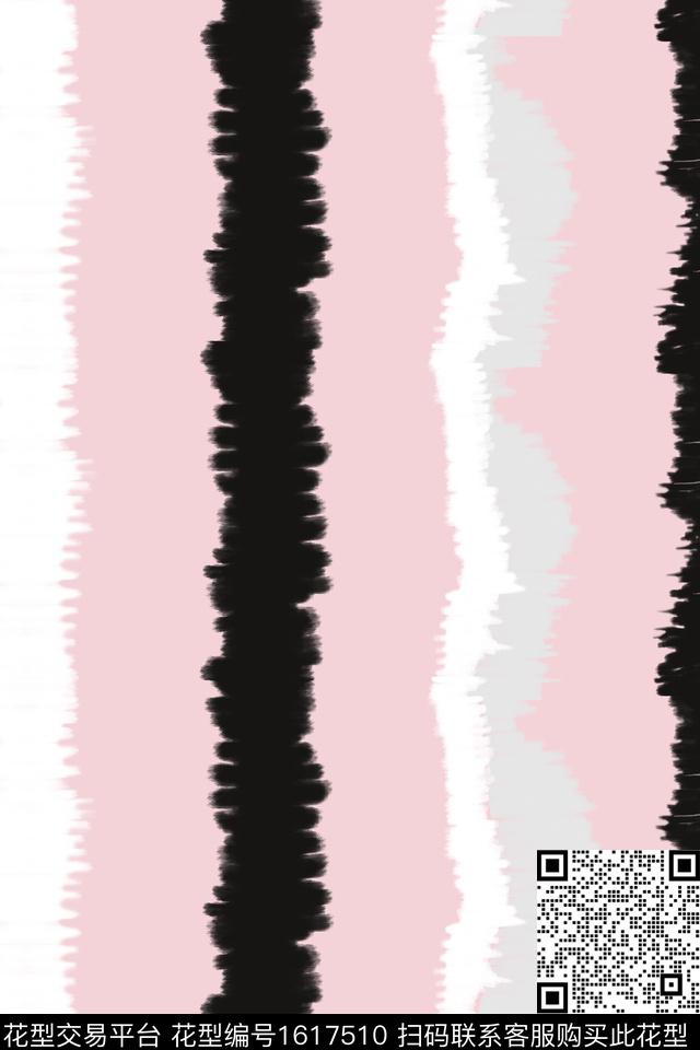 线条条纹数码印花花型下载（图片编号: 1617510） - 瓦栏（Walan）