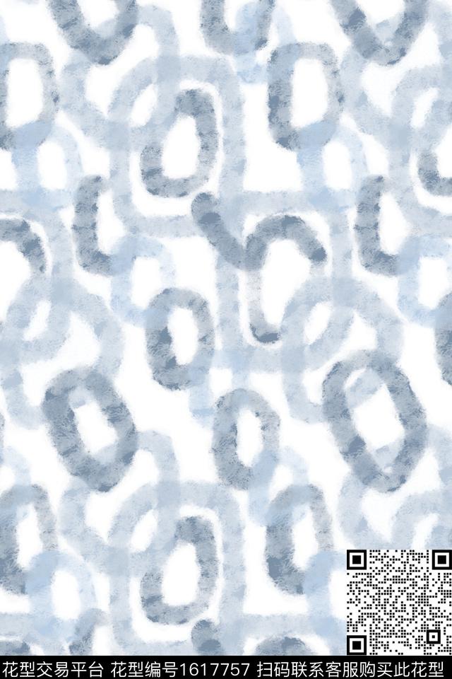 小清新肌理水彩数码印花花型下载（图片编号: 1617757） - 瓦栏（Walan）
