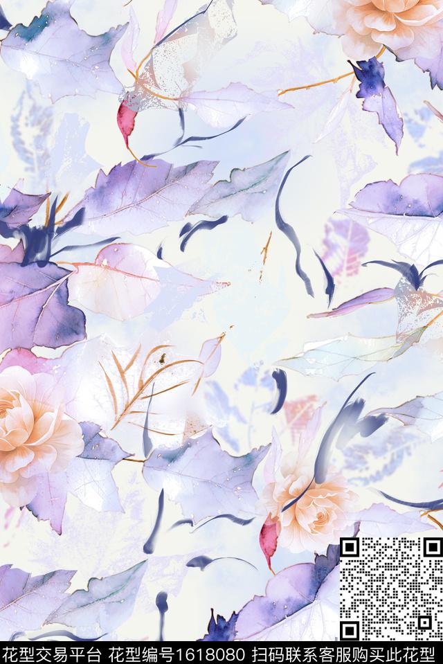 印花花型下载（图片编号: 1618080） - 瓦栏（Walan）