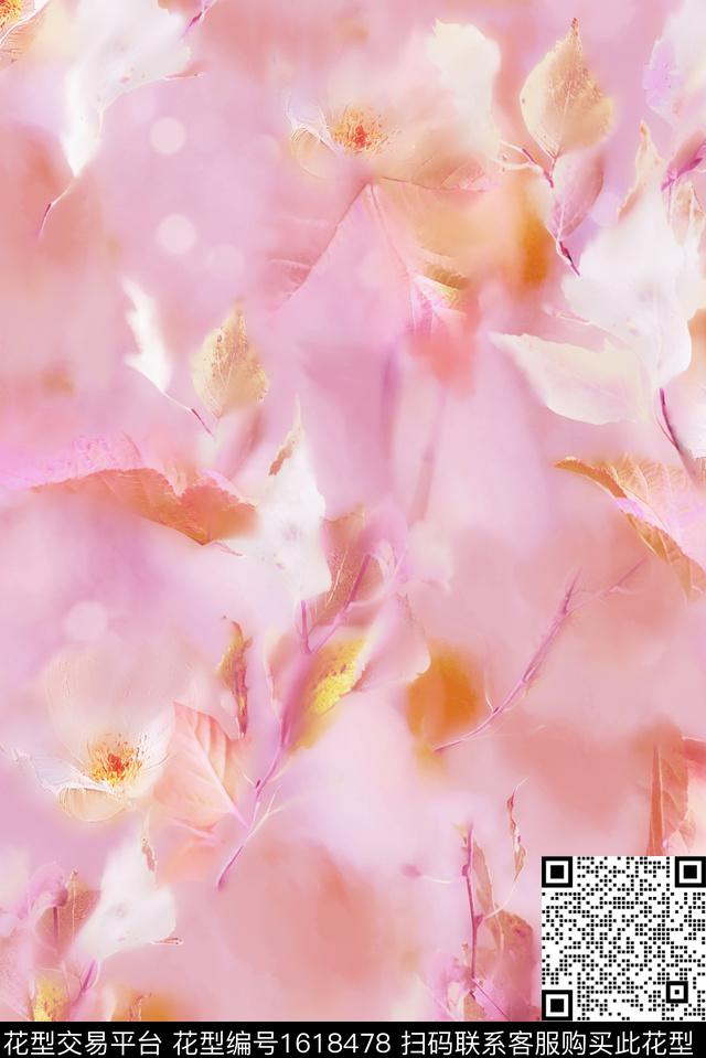 印花花型下载（图片编号: 1618478） - 瓦栏（Walan）