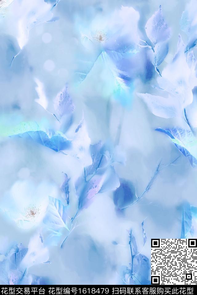 印花花型下载（图片编号: 1618479） - 瓦栏（Walan）