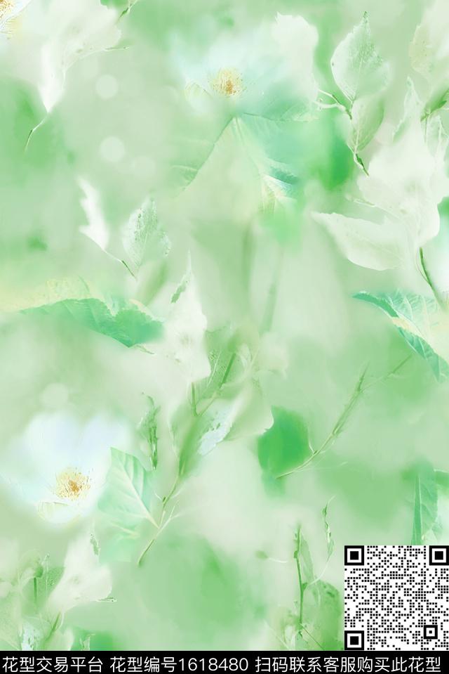 印花花型下载（图片编号: 1618480） - 瓦栏（Walan）