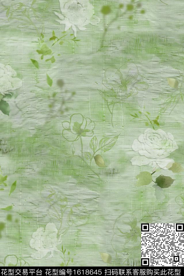 印花花型下载（图片编号: 1618645） - 瓦栏（Walan）