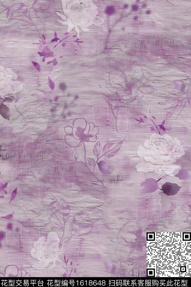 印花花型下载（图片编号: 1618648） - 瓦栏（Walan）