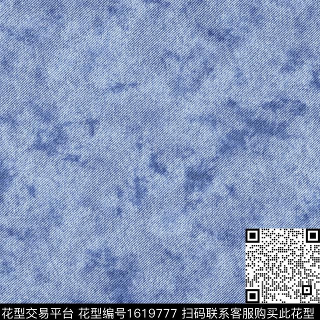 牛仔纹理肌理抽象数码印花花型下载（图片编号: 1619777） - 瓦栏（Walan）