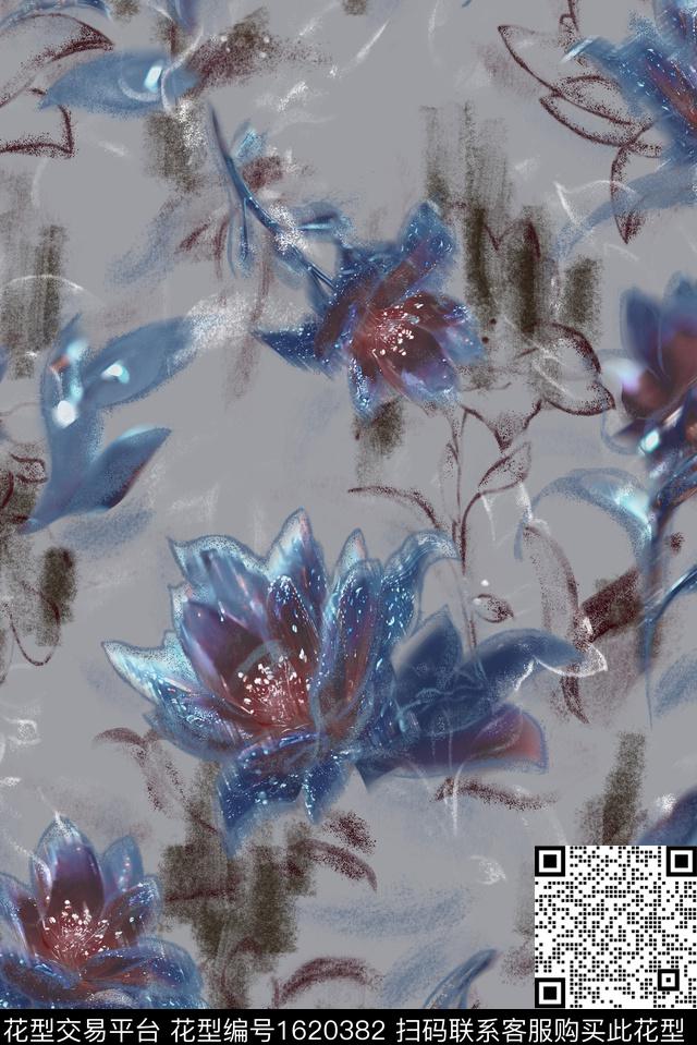 印花花型下载（图片编号: 1620382） - 瓦栏（Walan）
