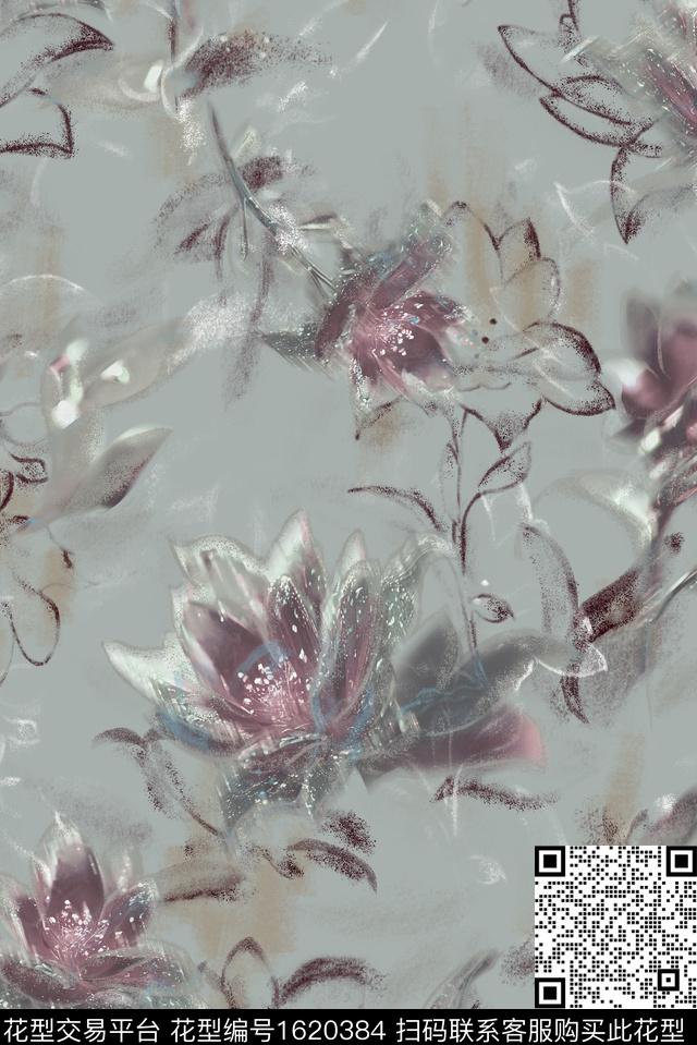印花花型下载（图片编号: 1620384） - 瓦栏（Walan）