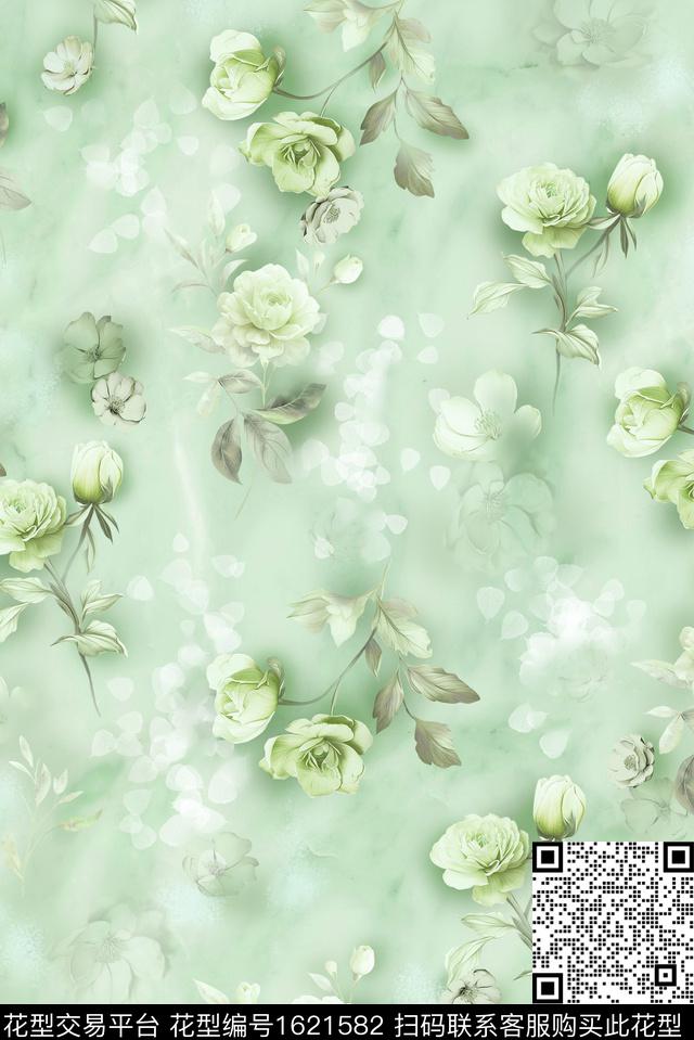 印花花型下载（图片编号: 1621582） - 瓦栏（Walan）