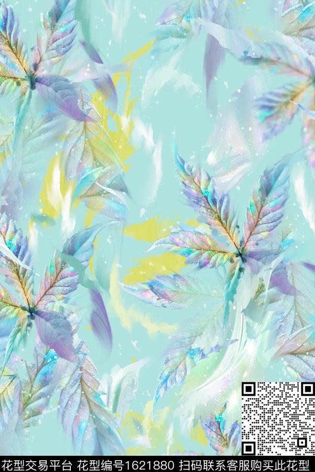 印花花型下载（图片编号: 1621880） - 瓦栏（Walan）