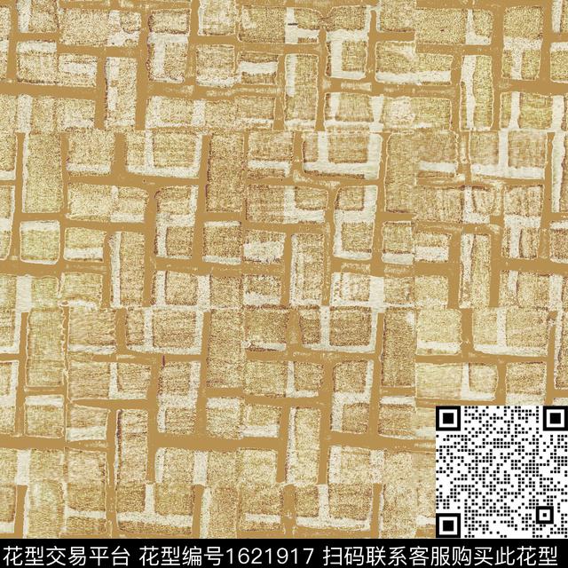 几何肌理格子数码印花花型下载（图片编号: 1621917） - 瓦栏（Walan）