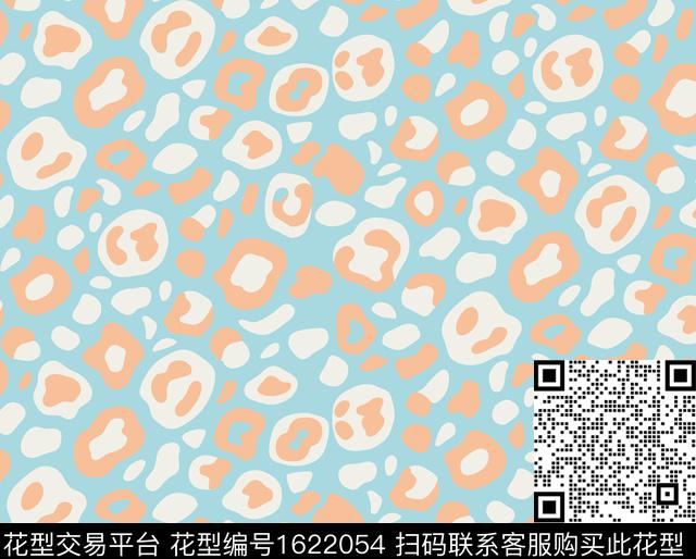 简约波点传统印花花型下载（图片编号: 1622054） - 瓦栏（Walan）