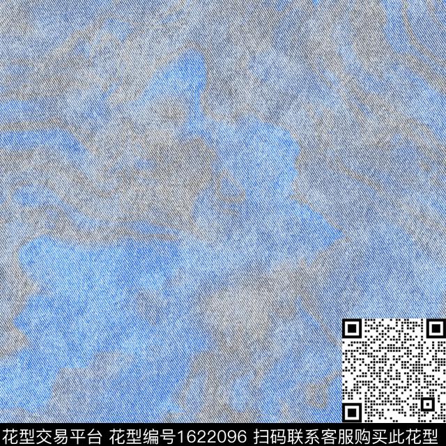 抽象肌理牛仔纹理数码印花花型下载（图片编号: 1622096） - 瓦栏（Walan）