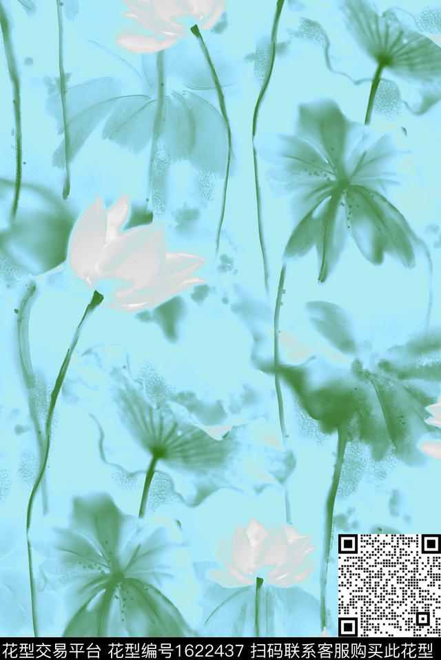印花花型下载（图片编号: 1622437） - 瓦栏（Walan）