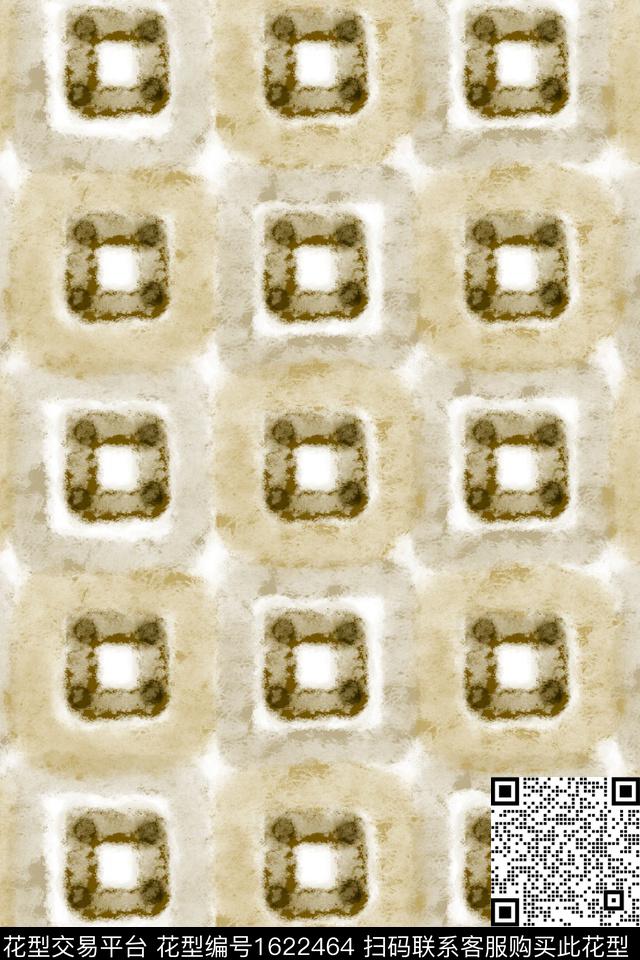 肌理水彩笔触数码印花花型下载（图片编号: 1622464） - 瓦栏（Walan）