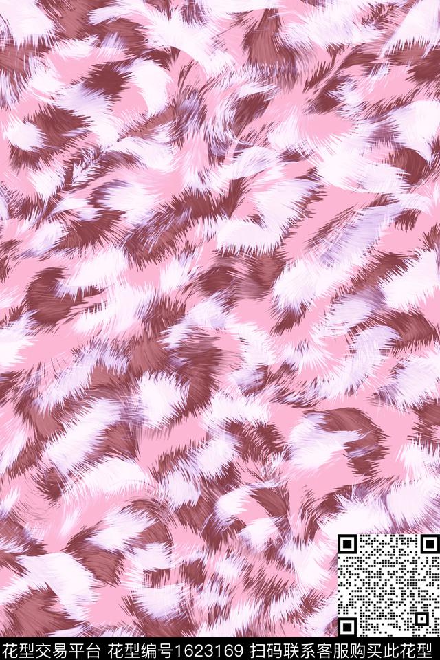 豹纹斑马纹动物纹数码印花花型下载（图片编号: 1623169） - 瓦栏（Walan）