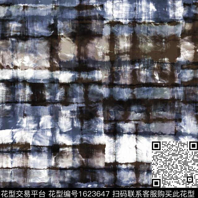 抽象渐变数码印花花型下载（图片编号: 1623647） - 瓦栏（Walan）