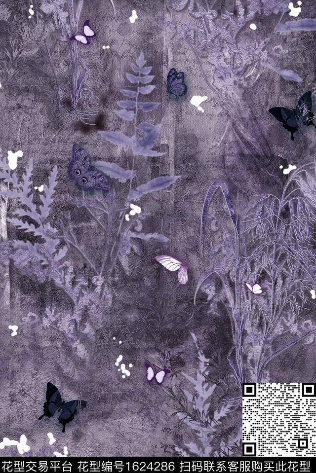 印花花型下载（图片编号: 1624286） - 瓦栏（Walan）