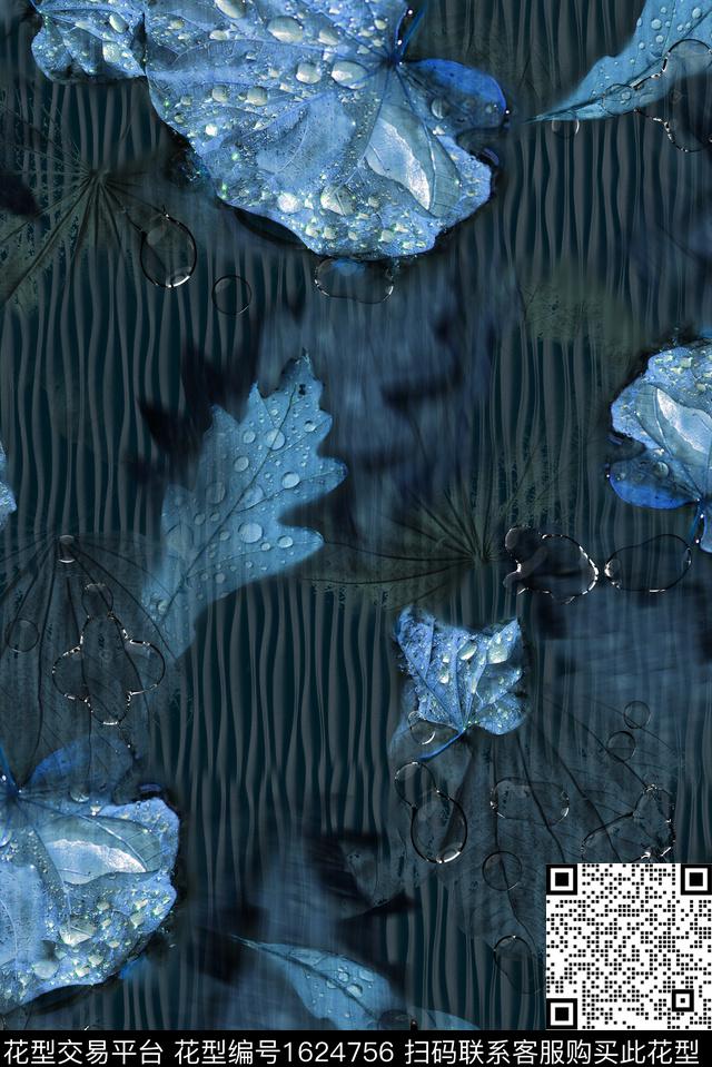 印花花型下载（图片编号: 1624756） - 瓦栏（Walan）