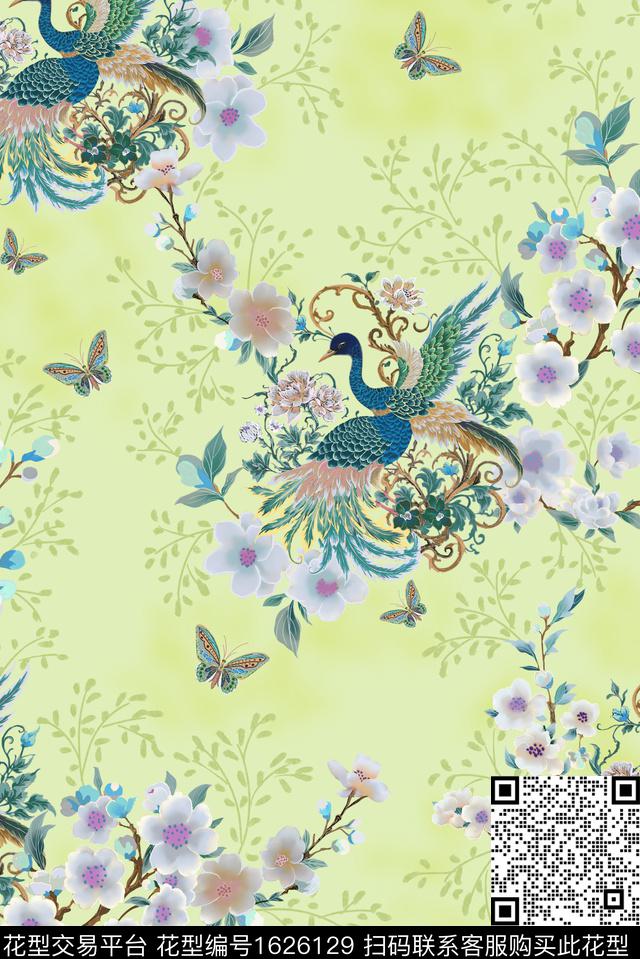 印花花型下载（图片编号: 1626129） - 瓦栏（Walan）