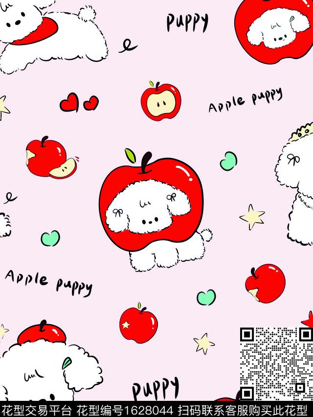 趣味可爱卡通传统印花花型下载（图片编号: 1628044） - 瓦栏（Walan）