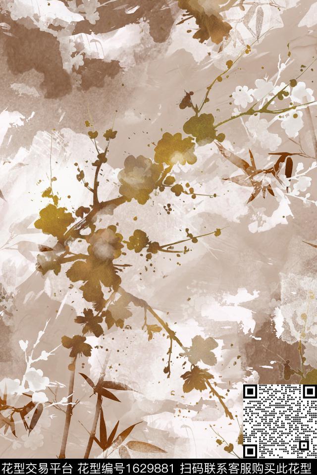 印花花型下载（图片编号: 1629881） - 瓦栏（Walan）
