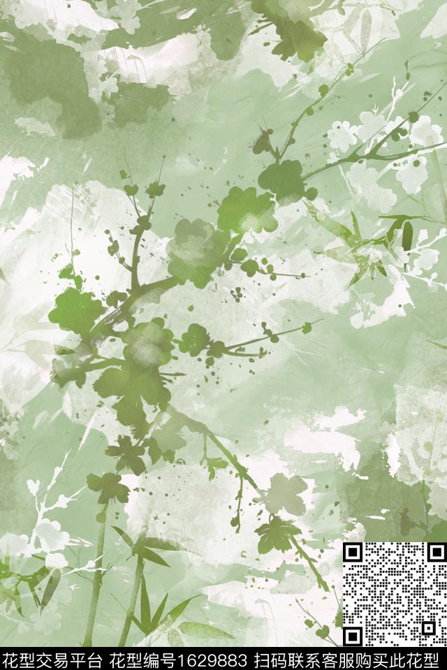 印花花型下载（图片编号: 1629883） - 瓦栏（Walan）