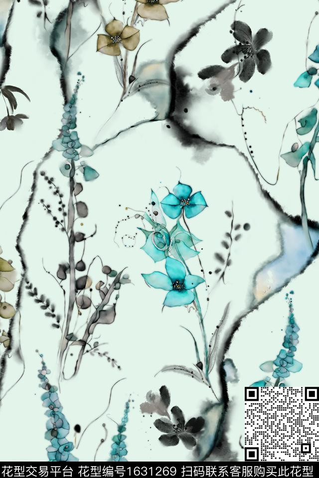 印花花型下载（图片编号: 1631269） - 瓦栏（Walan）
