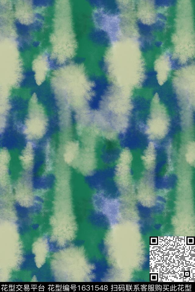 肌理水彩抽象数码印花花型下载（图片编号: 1631548） - 瓦栏（Walan）