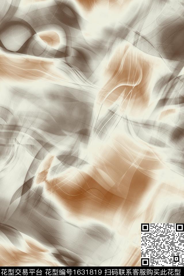 纹理光影轻薄数码印花花型下载（图片编号: 1631819） - 瓦栏（Walan）