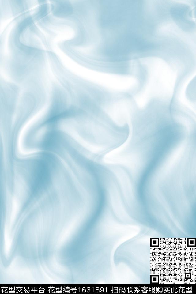 小清新肌理水彩数码印花花型下载（图片编号: 1631891） - 瓦栏（Walan）