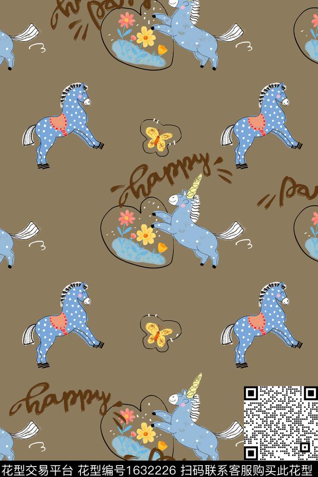 印花花型下载（图片编号: 1632226） - 瓦栏（Walan）