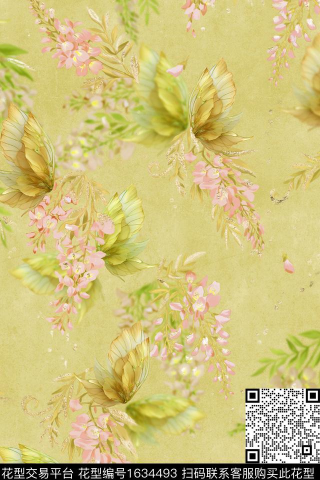 印花花型下载（图片编号: 1634493） - 瓦栏（Walan）
